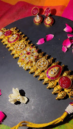 Rajsi Mandala Choker Set