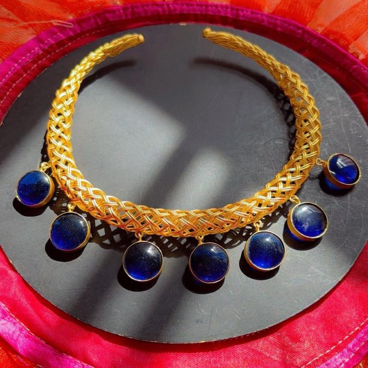 Neel Tara Woven Hasli Set