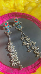 Bohemian Charm Long Dangler Earrings