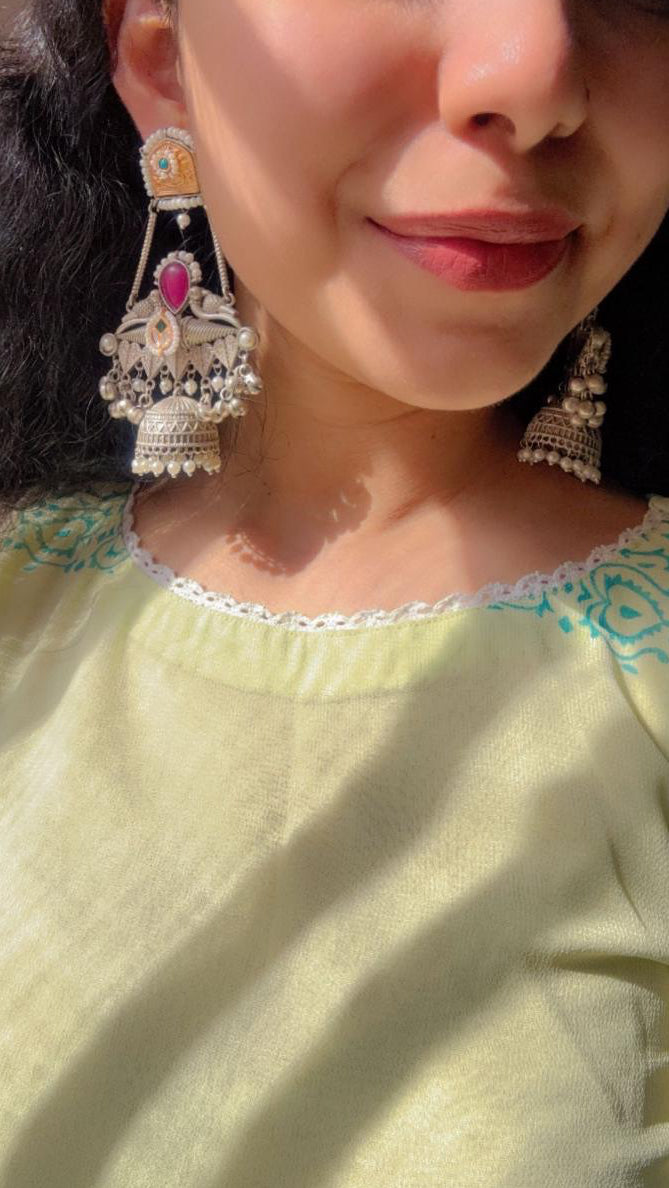 Rajvanshi Jhumka Earrings